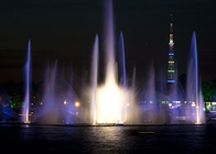 Đài phun nước Dubai tuyệt vời, Đèn LED Show Novel / Thiết kế khoa học nhà cung cấp