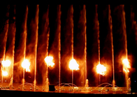 Đài phun nước âm nhạc Led độc đáo, hệ thống đài phun nước âm nhạc tự làm với ngọn lửa nhà cung cấp