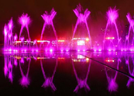 Đài phun nước sàn nhảy Mexico Music Dancing với hệ thống đèn LED hiện đại DMX 512 nhà cung cấp